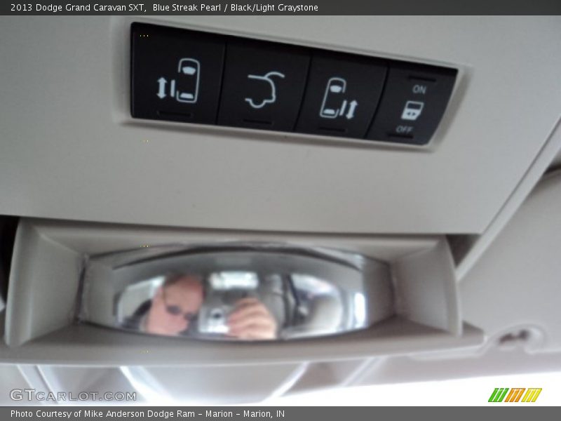 Controls of 2013 Grand Caravan SXT