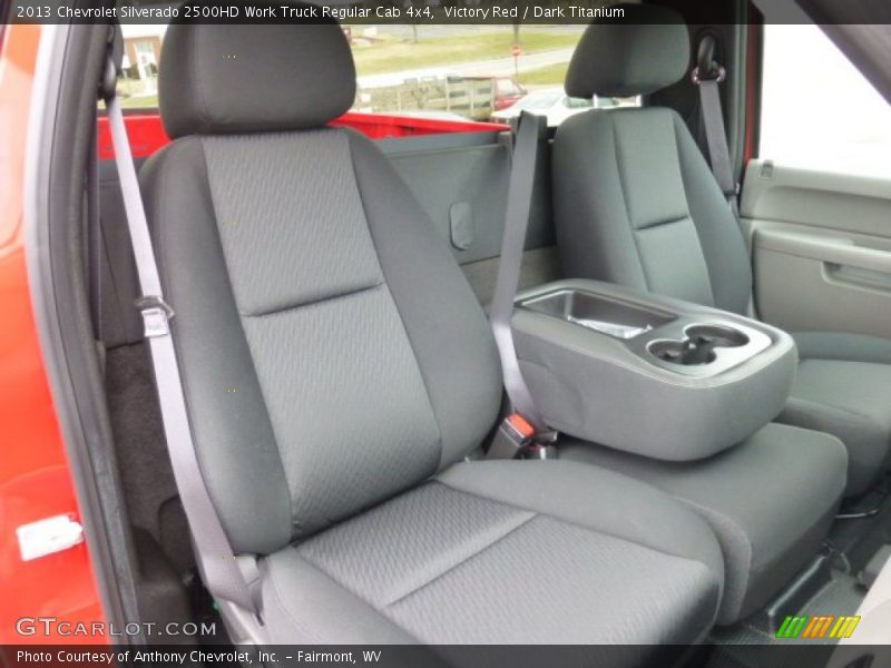 Front Seat of 2013 Silverado 2500HD Work Truck Regular Cab 4x4