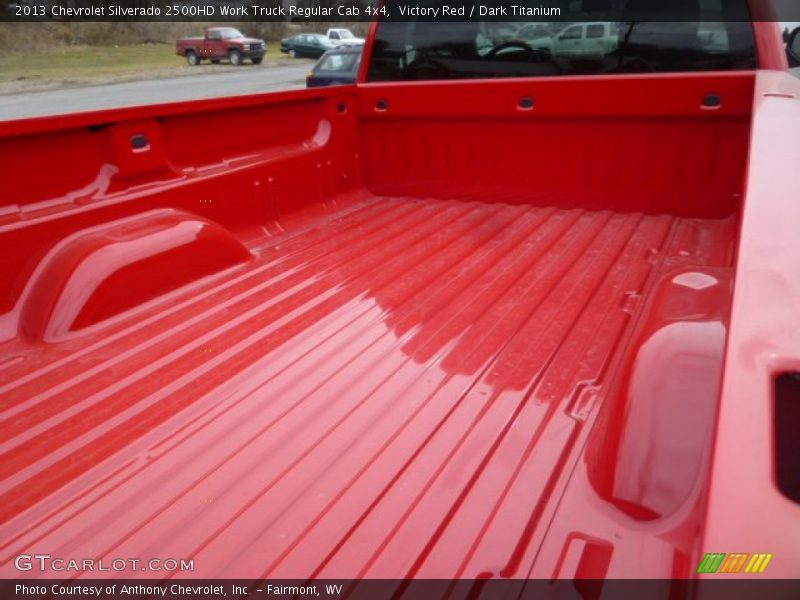 Victory Red / Dark Titanium 2013 Chevrolet Silverado 2500HD Work Truck Regular Cab 4x4