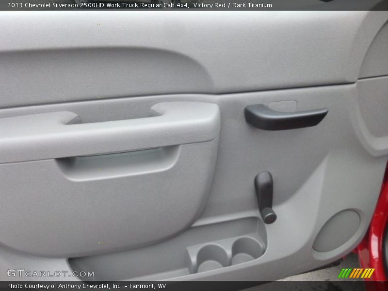 Victory Red / Dark Titanium 2013 Chevrolet Silverado 2500HD Work Truck Regular Cab 4x4