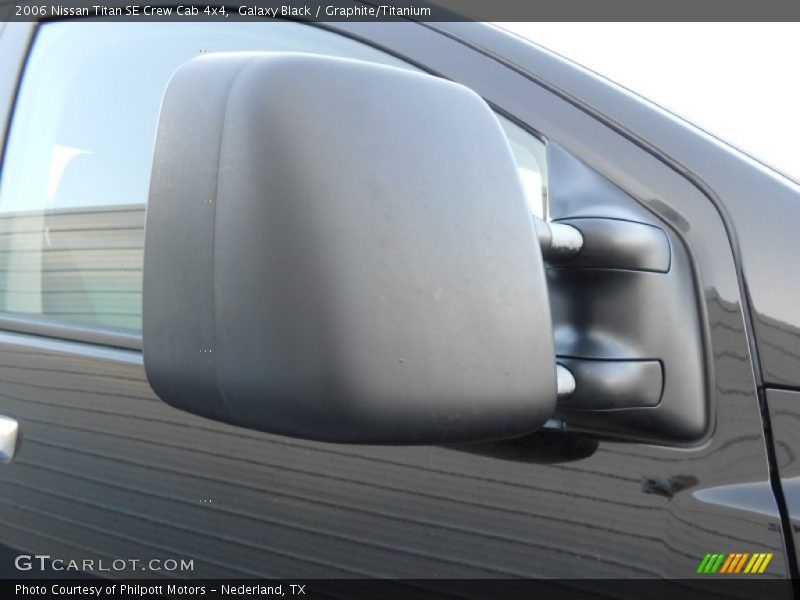 Galaxy Black / Graphite/Titanium 2006 Nissan Titan SE Crew Cab 4x4
