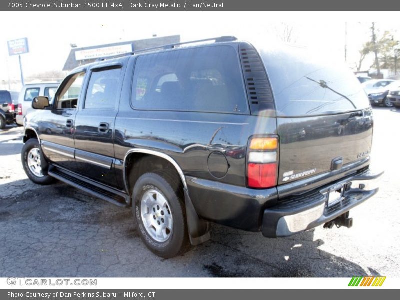Dark Gray Metallic / Tan/Neutral 2005 Chevrolet Suburban 1500 LT 4x4