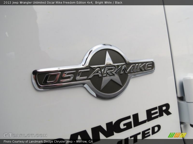  2013 Wrangler Unlimited Oscar Mike Freedom Edition 4x4 Logo