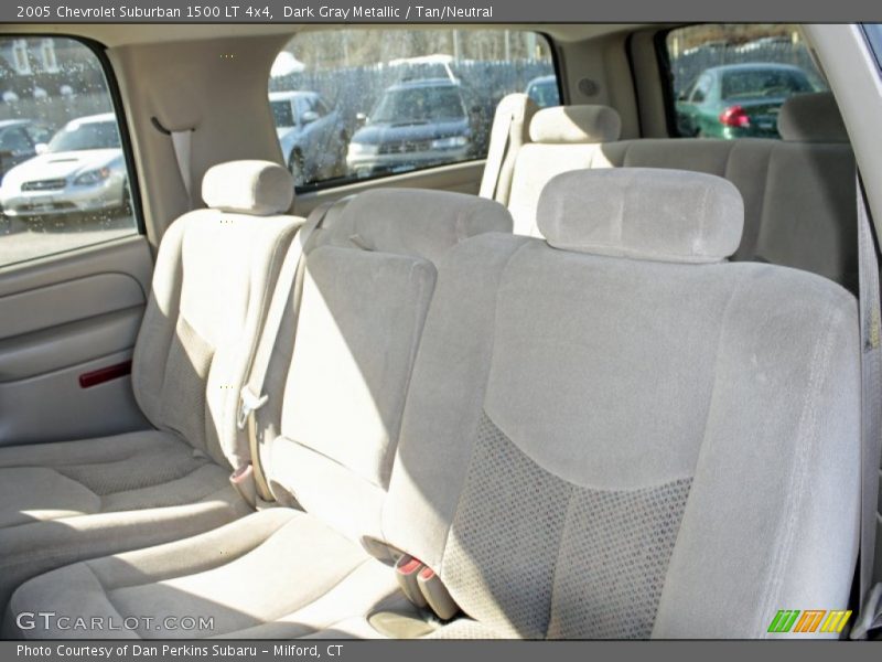 Dark Gray Metallic / Tan/Neutral 2005 Chevrolet Suburban 1500 LT 4x4