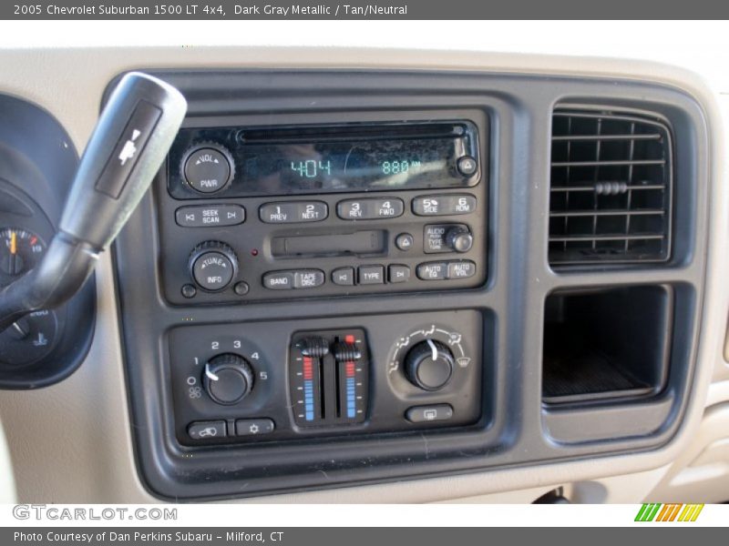 Dark Gray Metallic / Tan/Neutral 2005 Chevrolet Suburban 1500 LT 4x4