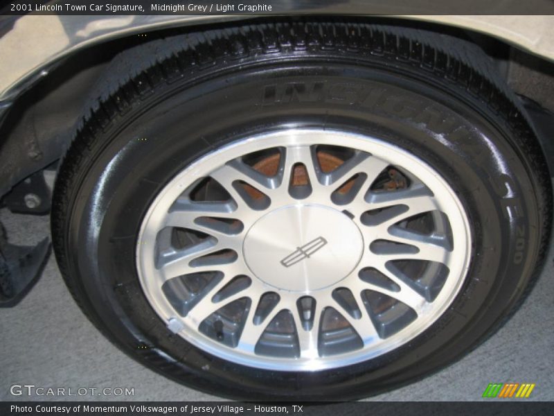 Midnight Grey / Light Graphite 2001 Lincoln Town Car Signature