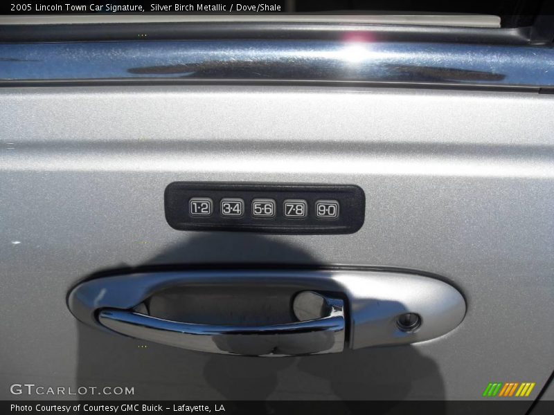 Silver Birch Metallic / Dove/Shale 2005 Lincoln Town Car Signature