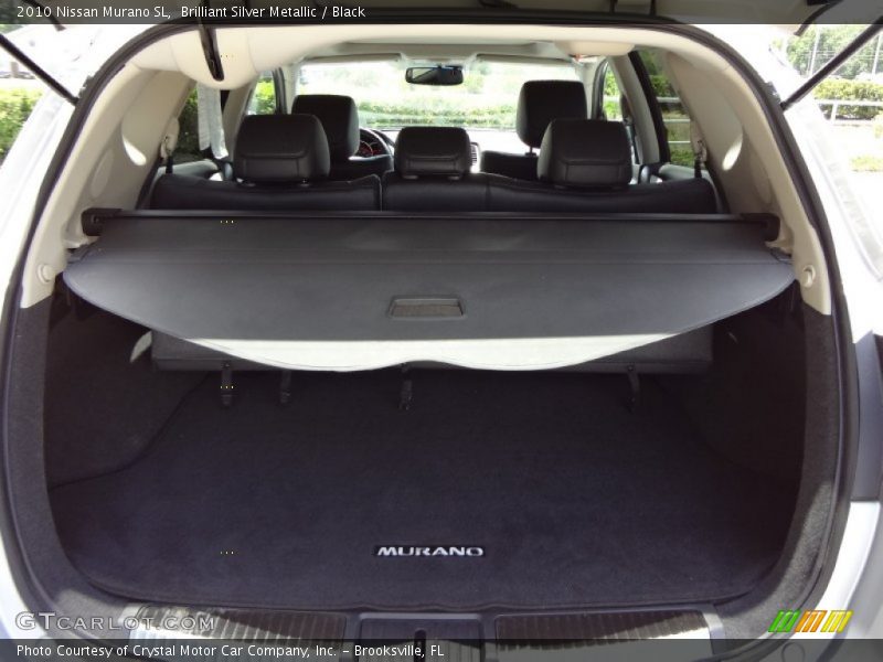 Brilliant Silver Metallic / Black 2010 Nissan Murano SL
