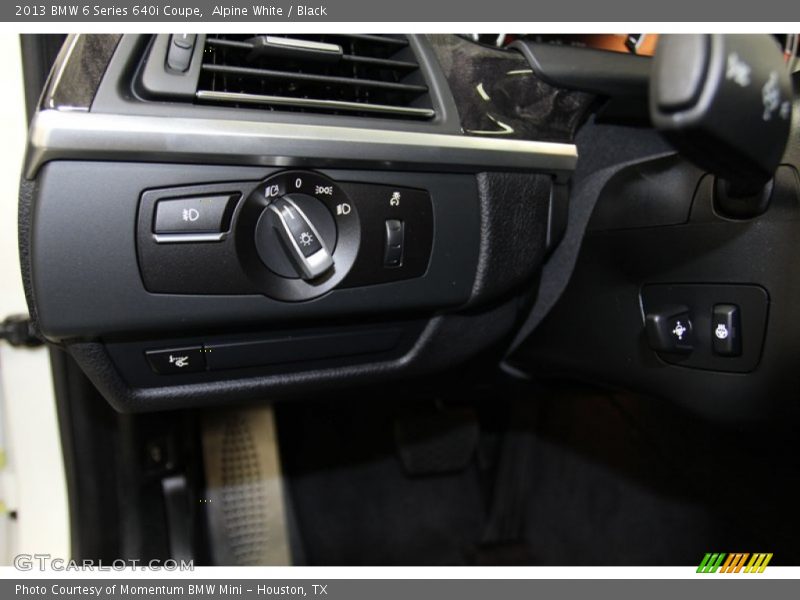 Controls of 2013 6 Series 640i Coupe