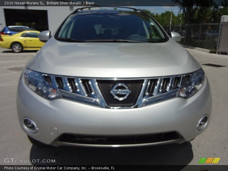 Brilliant Silver Metallic / Black 2010 Nissan Murano SL