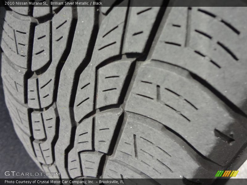 Brilliant Silver Metallic / Black 2010 Nissan Murano SL