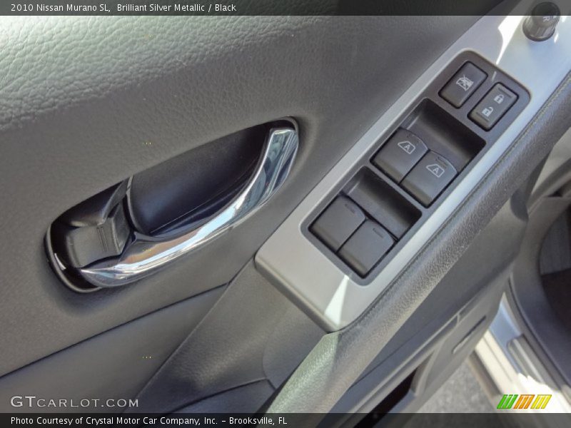 Brilliant Silver Metallic / Black 2010 Nissan Murano SL