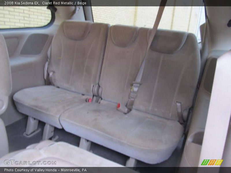 Claret Red Metallic / Beige 2008 Kia Sedona EX