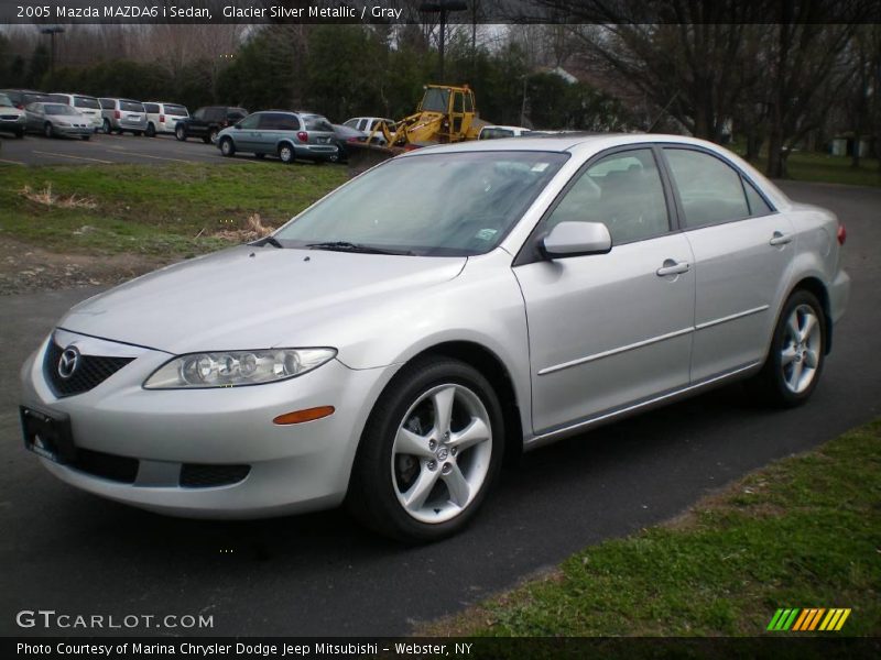 Glacier Silver Metallic / Gray 2005 Mazda MAZDA6 i Sedan