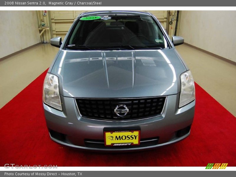 Magnetic Gray / Charcoal/Steel 2008 Nissan Sentra 2.0
