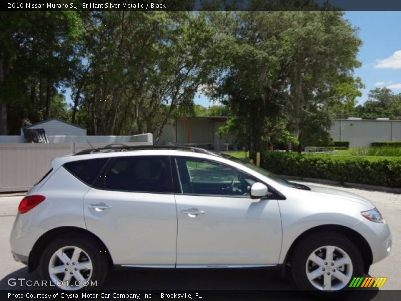 Brilliant Silver Metallic / Black 2010 Nissan Murano SL