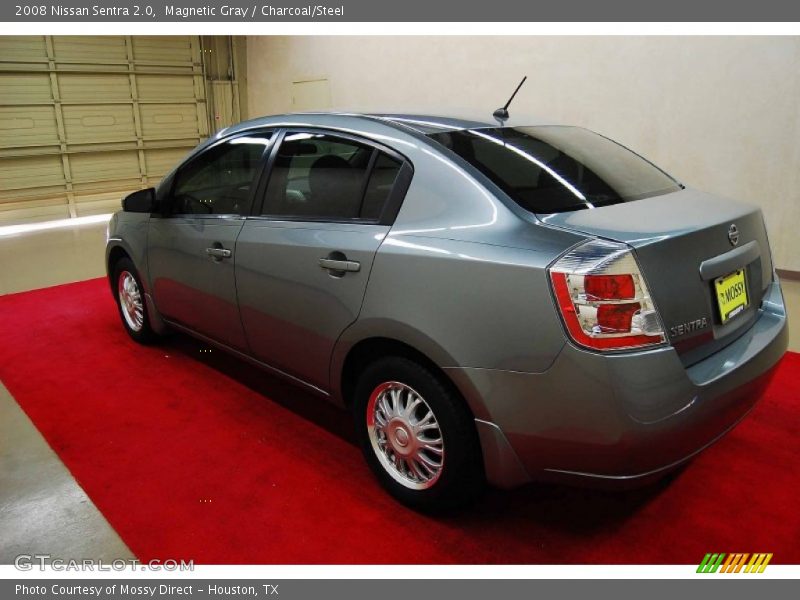 Magnetic Gray / Charcoal/Steel 2008 Nissan Sentra 2.0