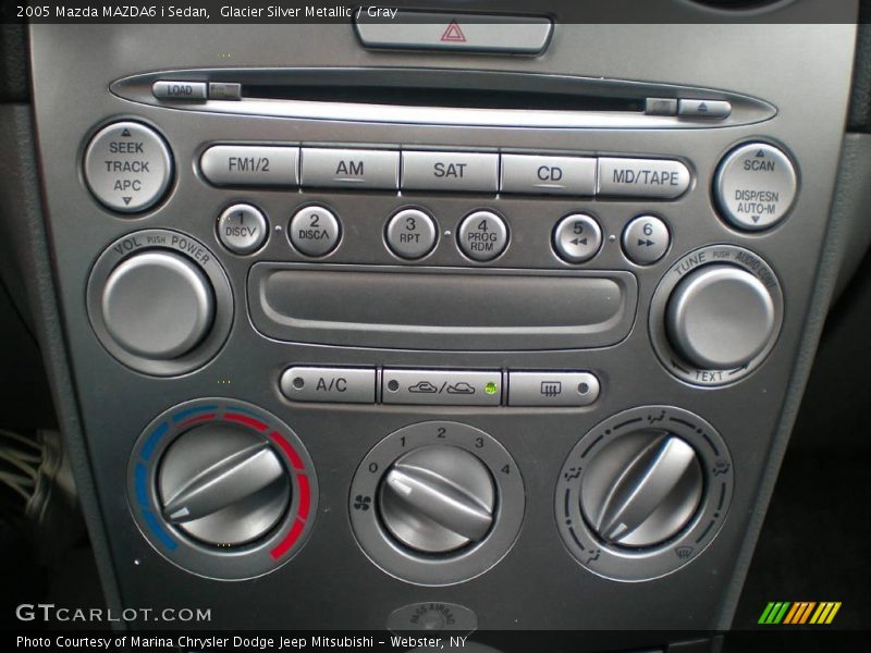 Glacier Silver Metallic / Gray 2005 Mazda MAZDA6 i Sedan