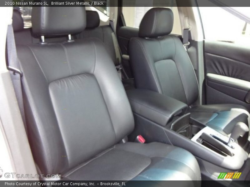 Brilliant Silver Metallic / Black 2010 Nissan Murano SL