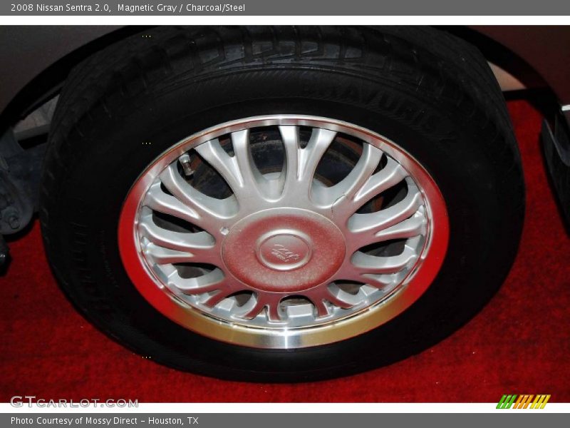 Magnetic Gray / Charcoal/Steel 2008 Nissan Sentra 2.0