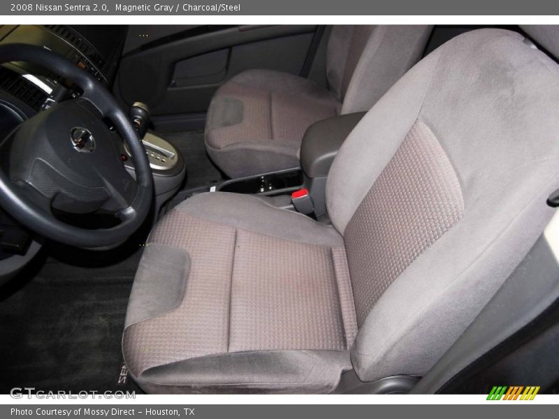 Magnetic Gray / Charcoal/Steel 2008 Nissan Sentra 2.0