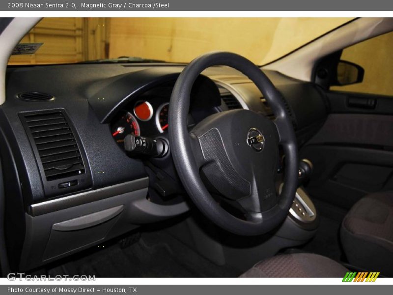 Magnetic Gray / Charcoal/Steel 2008 Nissan Sentra 2.0