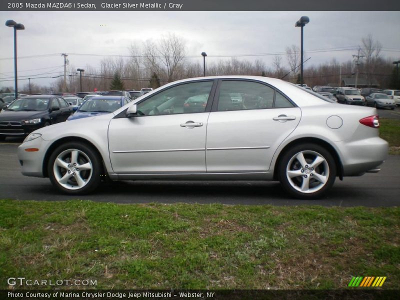 Glacier Silver Metallic / Gray 2005 Mazda MAZDA6 i Sedan