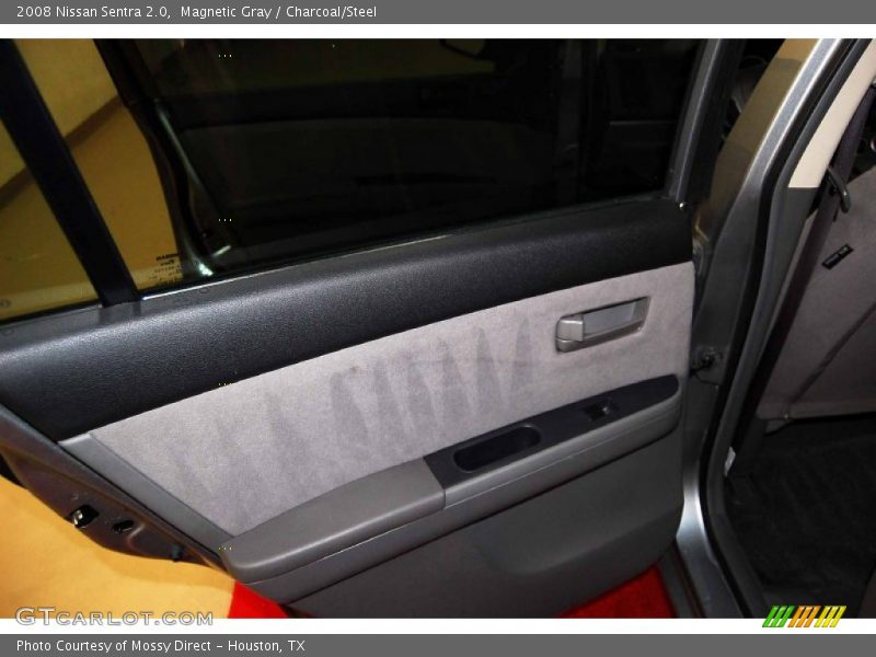 Magnetic Gray / Charcoal/Steel 2008 Nissan Sentra 2.0