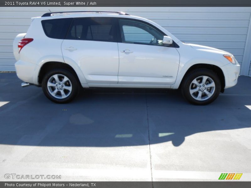 Super White / Ash 2011 Toyota RAV4 V6 Limited