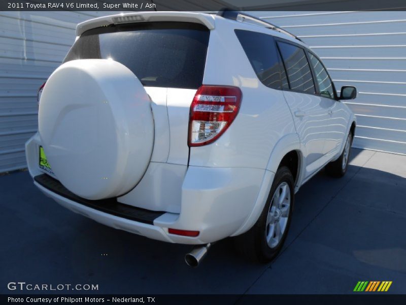 Super White / Ash 2011 Toyota RAV4 V6 Limited