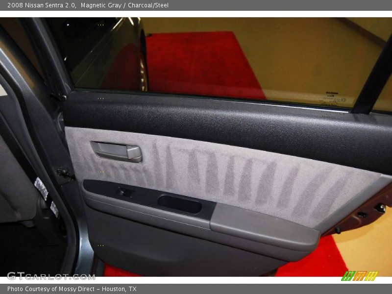 Magnetic Gray / Charcoal/Steel 2008 Nissan Sentra 2.0