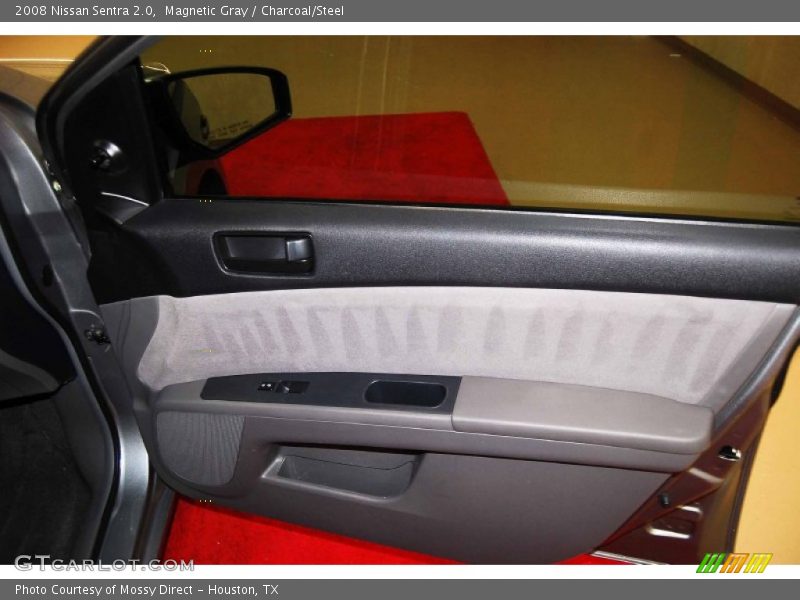 Magnetic Gray / Charcoal/Steel 2008 Nissan Sentra 2.0