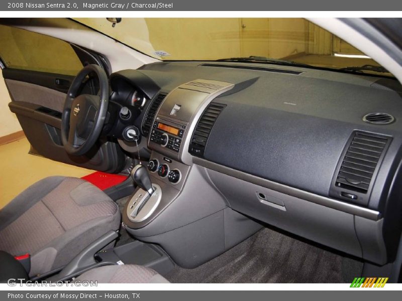 Magnetic Gray / Charcoal/Steel 2008 Nissan Sentra 2.0