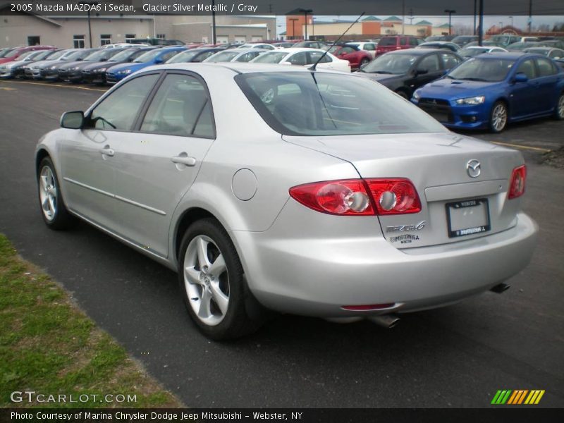 Glacier Silver Metallic / Gray 2005 Mazda MAZDA6 i Sedan