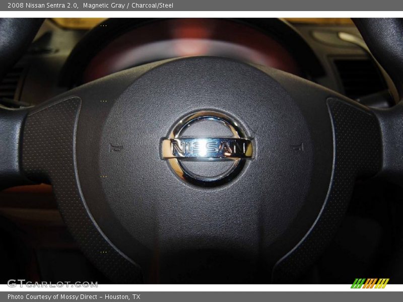 Magnetic Gray / Charcoal/Steel 2008 Nissan Sentra 2.0