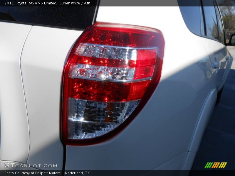 Super White / Ash 2011 Toyota RAV4 V6 Limited