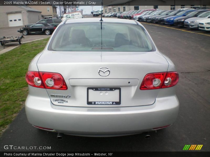 Glacier Silver Metallic / Gray 2005 Mazda MAZDA6 i Sedan