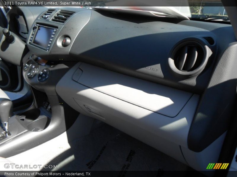 Super White / Ash 2011 Toyota RAV4 V6 Limited