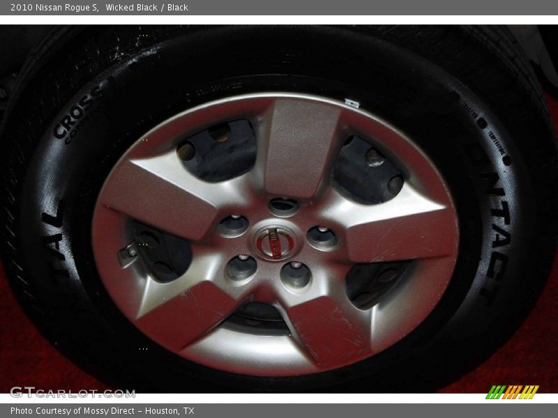 Wicked Black / Black 2010 Nissan Rogue S