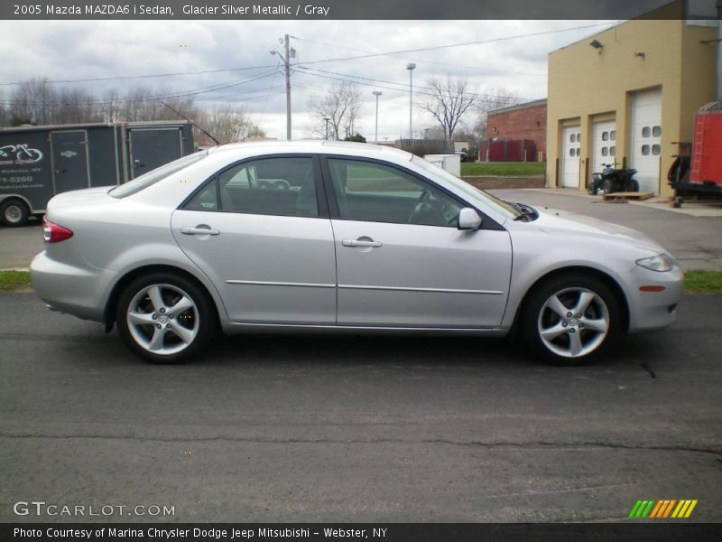 Glacier Silver Metallic / Gray 2005 Mazda MAZDA6 i Sedan
