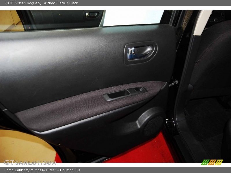 Wicked Black / Black 2010 Nissan Rogue S
