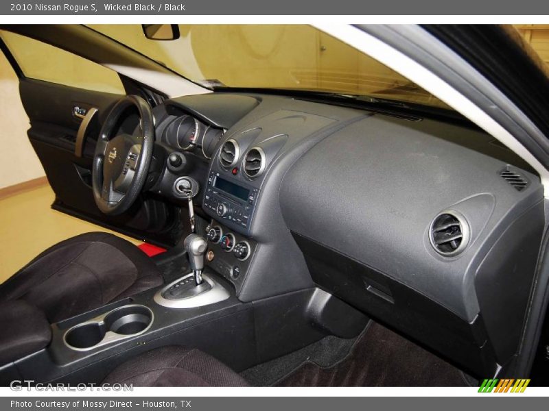 Wicked Black / Black 2010 Nissan Rogue S
