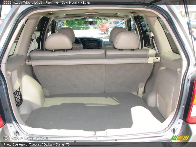 Parchment Gold Metallic / Beige 2002 Mazda Tribute LX V6