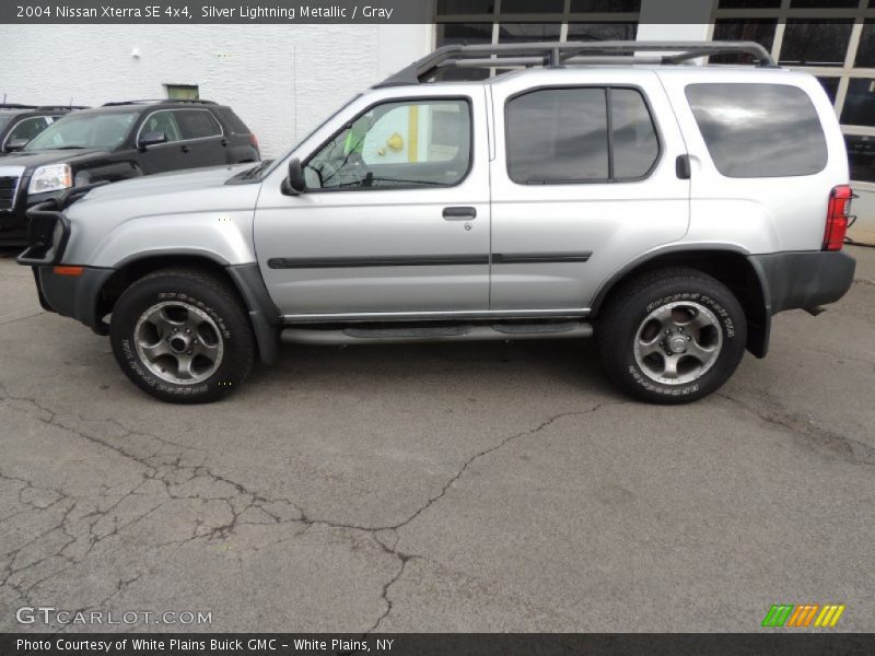 Silver Lightning Metallic / Gray 2004 Nissan Xterra SE 4x4