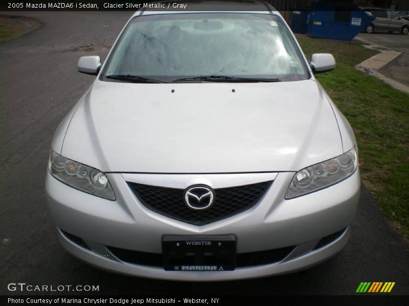 Glacier Silver Metallic / Gray 2005 Mazda MAZDA6 i Sedan