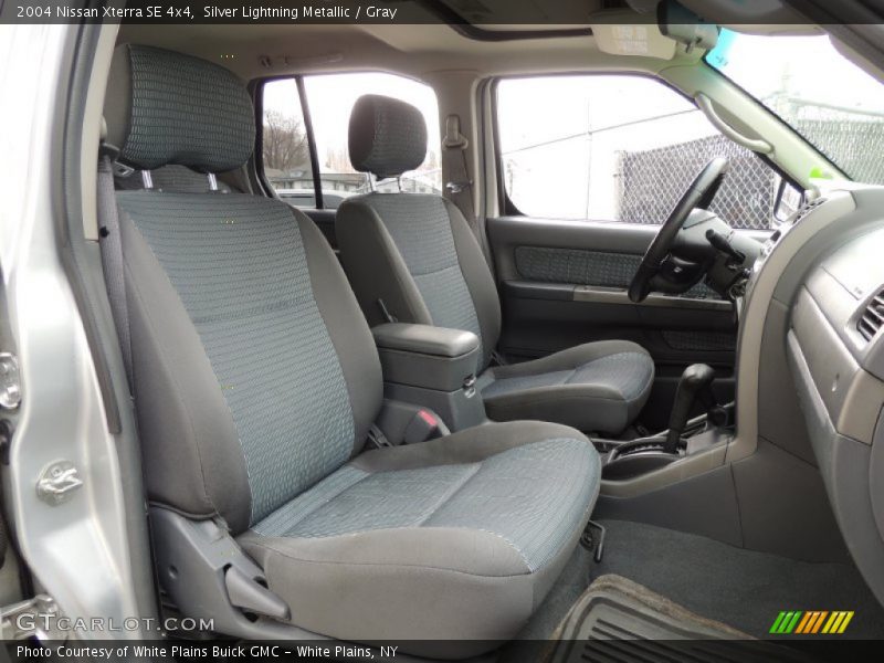 Silver Lightning Metallic / Gray 2004 Nissan Xterra SE 4x4
