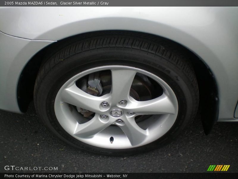 Glacier Silver Metallic / Gray 2005 Mazda MAZDA6 i Sedan