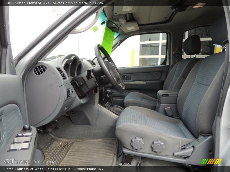 Silver Lightning Metallic / Gray 2004 Nissan Xterra SE 4x4