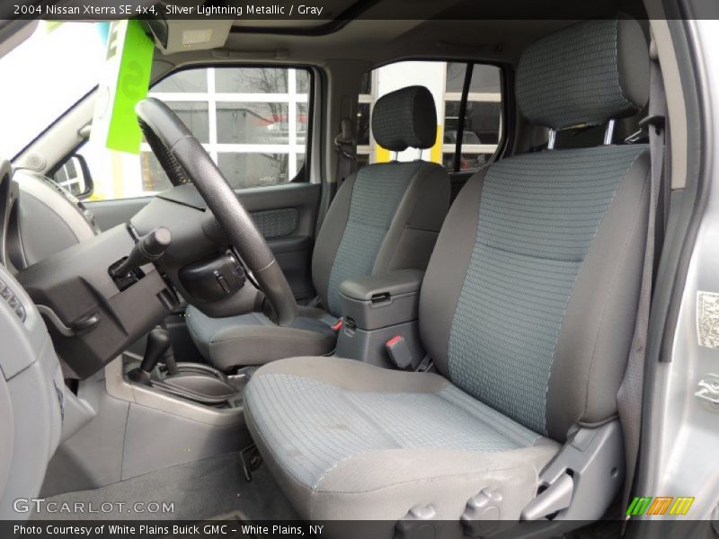Silver Lightning Metallic / Gray 2004 Nissan Xterra SE 4x4