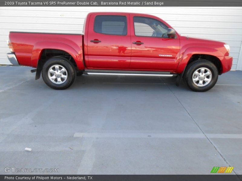  2009 Tacoma V6 SR5 PreRunner Double Cab Barcelona Red Metallic